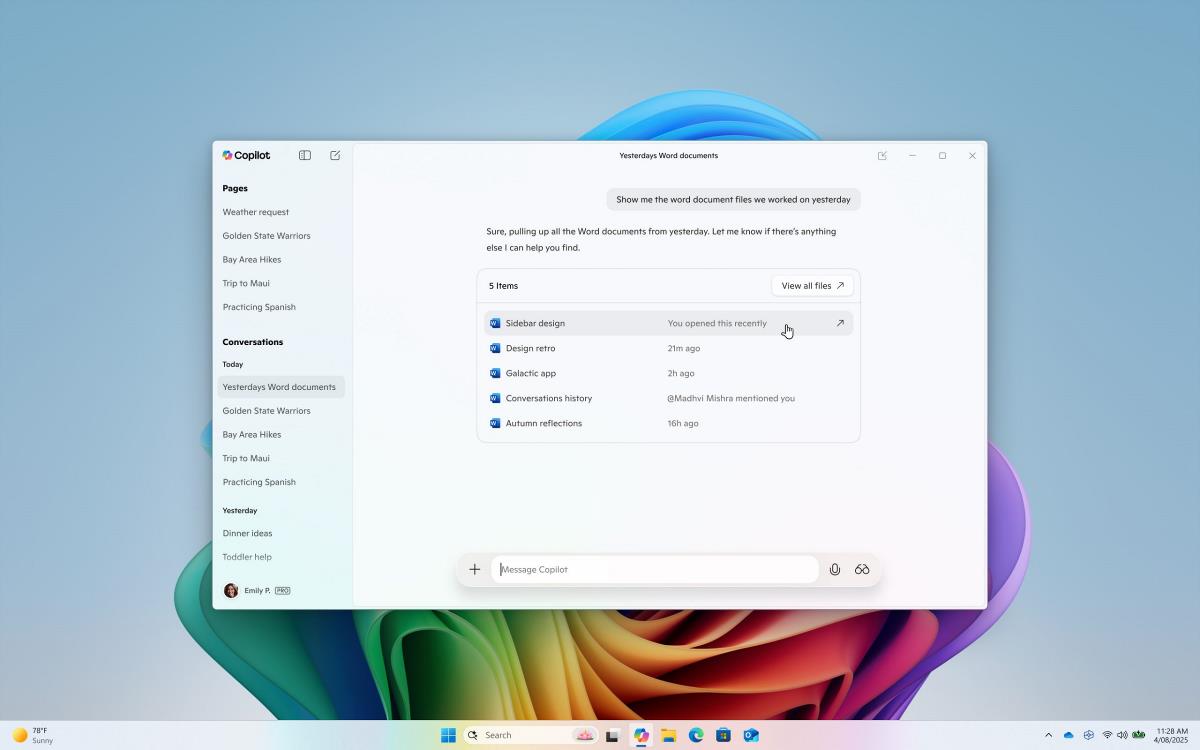 Copilot for Windows 11 gets improved file search and Copilot Vision