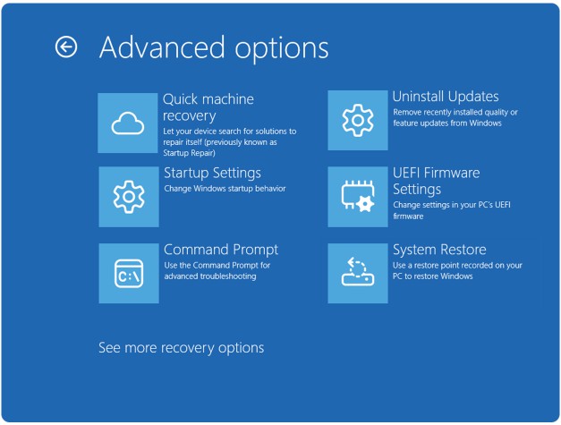 Microsoft's Quick Machine Recovery Tool will automatically fix boot failures on Windows 11