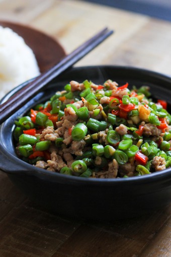 Minced Pork with Green Bean