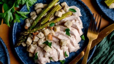 Crock Pot Chicken, Gravy and Stuffing