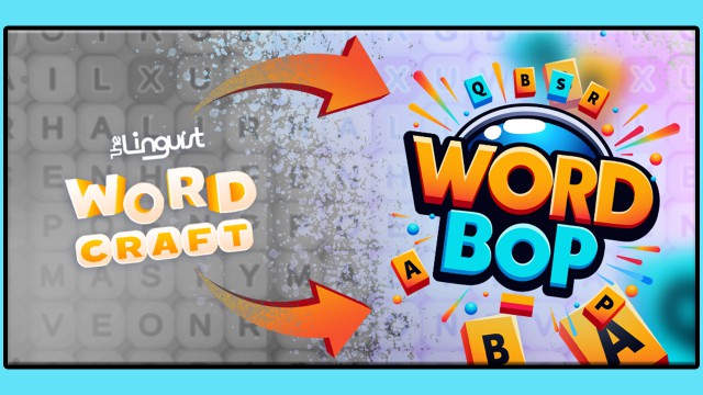 Popular Letter Puzzler The Linguist: Word Craft Is Now Called Word Bop