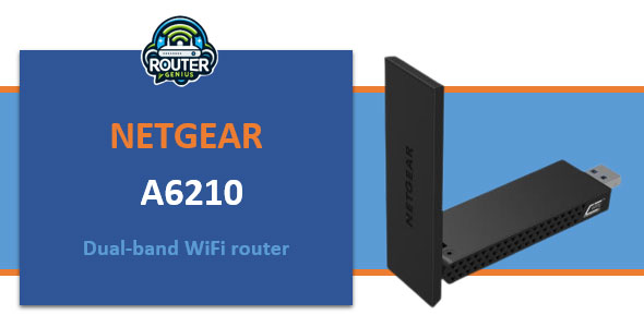 Netgear a6210 (dual-band WiFi router)