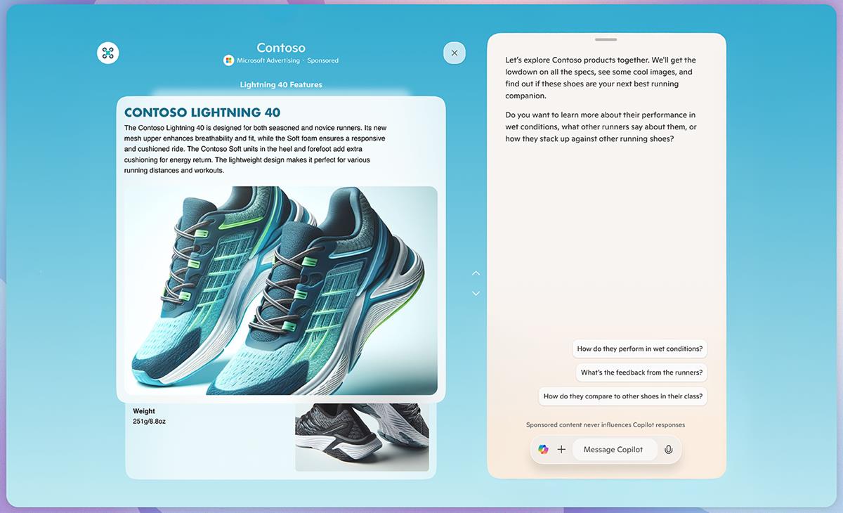 New Conversational Ads Launched Exclusively for Microsoft Copilot
