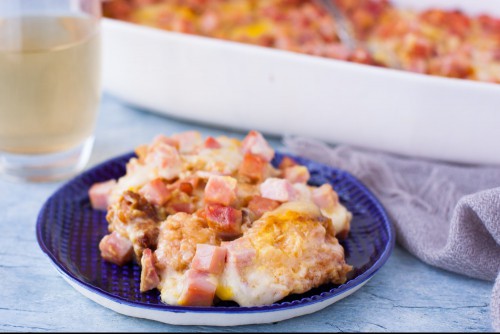 Chicken Cordon Bleu Casserole