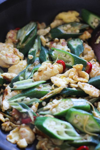 Okra and Egg