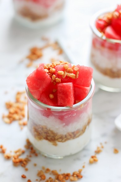 On-The-Go Summer Watermelon Parfait