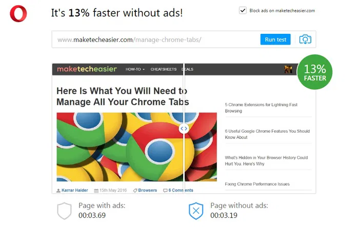 Opera-Adblocker-Benchmark-tool