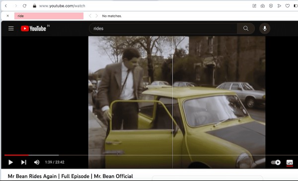 Opera browser Lucid Mode comparison slider
