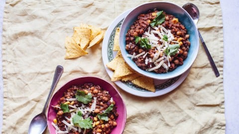 Granny's Slow Cooker Vegetarian Chili