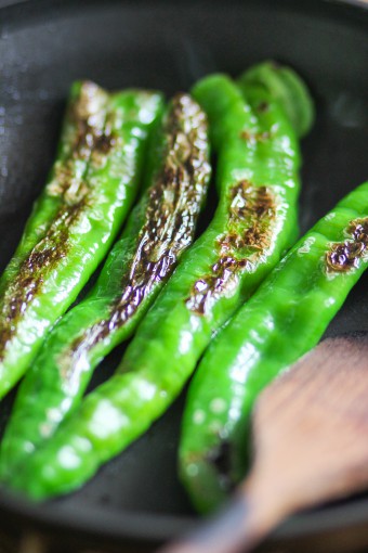 Pan-seared pepper