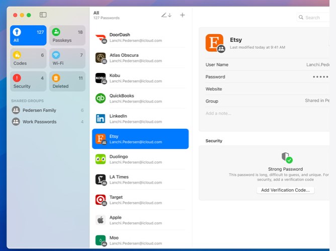 Password app in iOS 18 iPadOS 18 mac OS 15