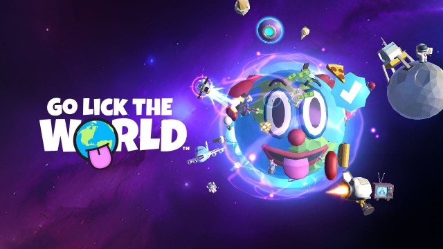 Go Lick The World Is a Casual Clicker with a Satirical Bent