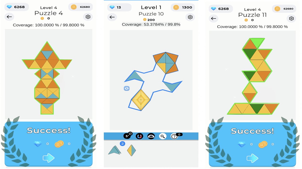 Polygon Mayhem is A Puzzle Game With Lots of Freedom