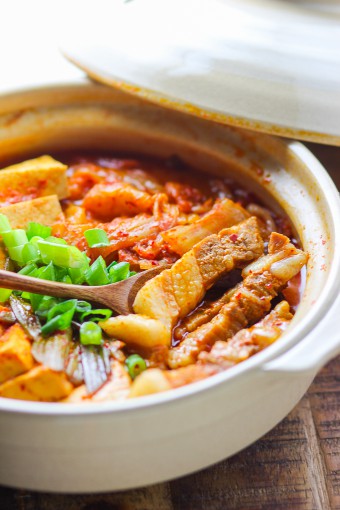 Pork Belly Kimchi Stew