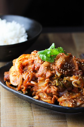 Pork Belly and Kimchi
