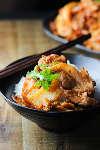 Pork Belly and Kimchi