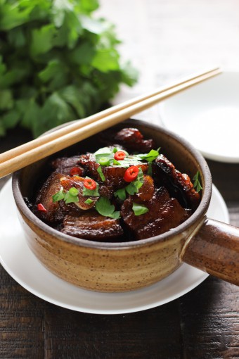 Pork Belly and Mushroom