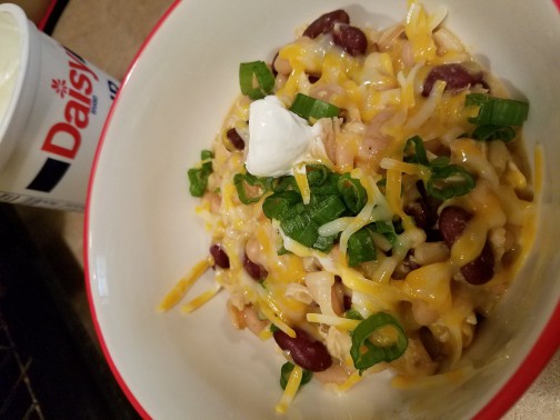 Crock Pot White Chicken Chili