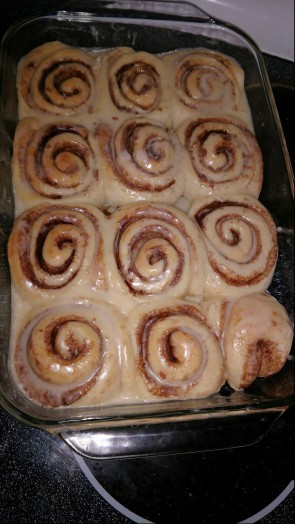 Bread Machine Cinnamon Buns