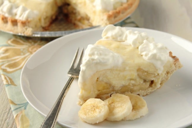 Old-Fashioned Banana Cream Pie