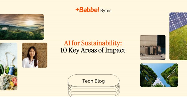 AI for Sustainability: 10 Key Areas of Impact