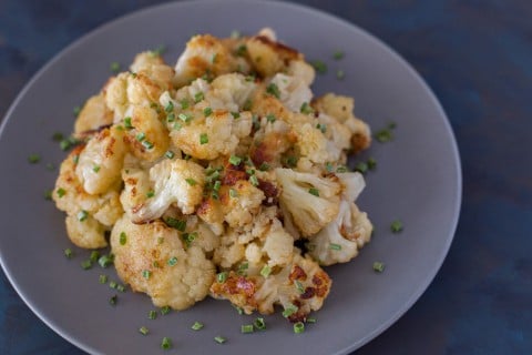 Cauliflower Popcorn - Roasted Cauliflower