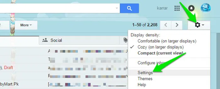 Quote-Phrase-in-Gmail-Settings