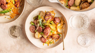 Potato Kielbasa Skillet