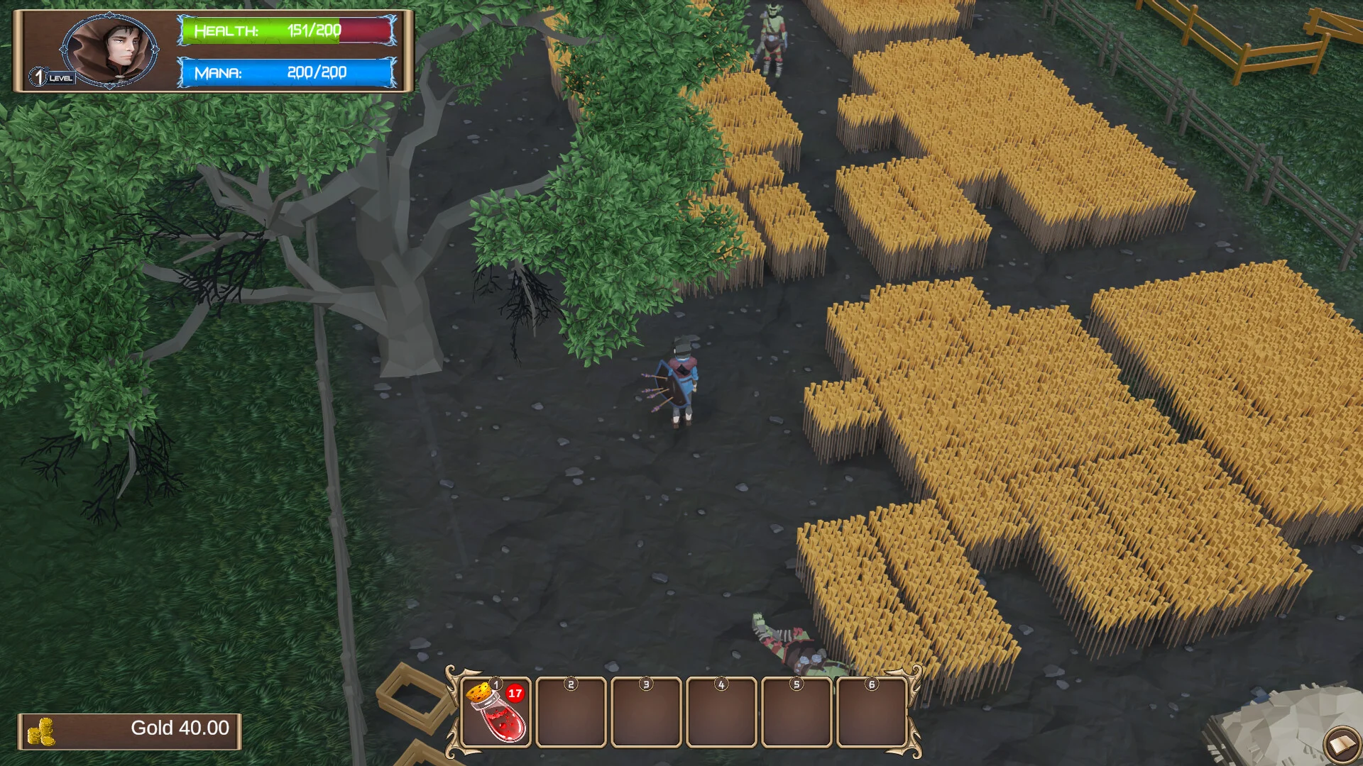 Rise of the Village Hero is a Non-MMO Version of Runescape