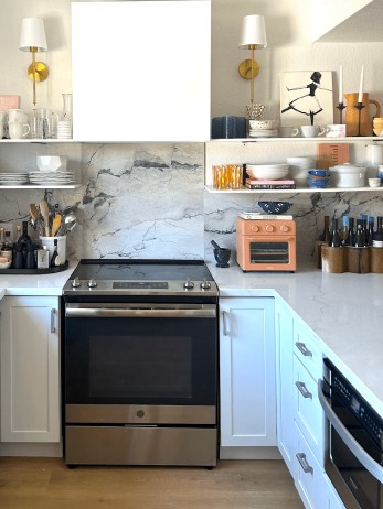 porcelain backsplash