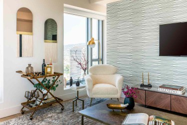 make a small living room feel bigger