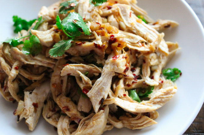 Shredded Chicken Salad