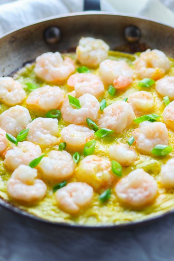Shrimp and Egg Pancake
