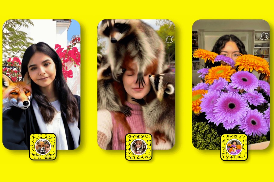 Snapchat’s AI Video lenses.