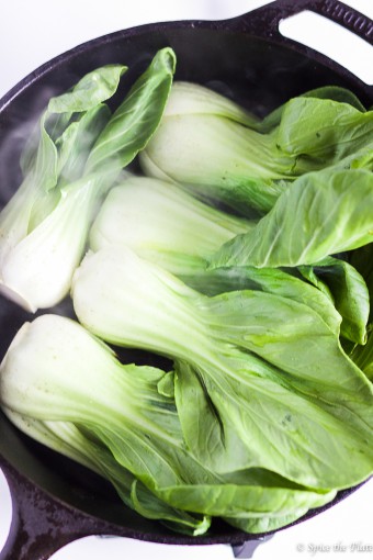 Grilled Bok Choy