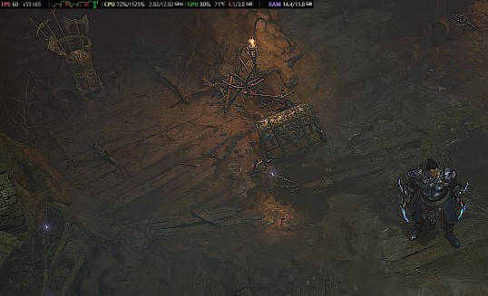 Steam performance overlay in-game