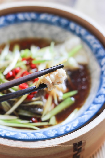 Steamed Cod Fish