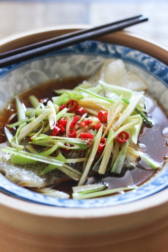 Steamed Cod Fish