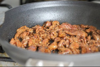 Stir fried beef 