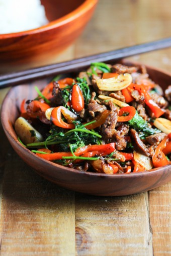 Marinated Beef Stir Fry With Cilantro-2