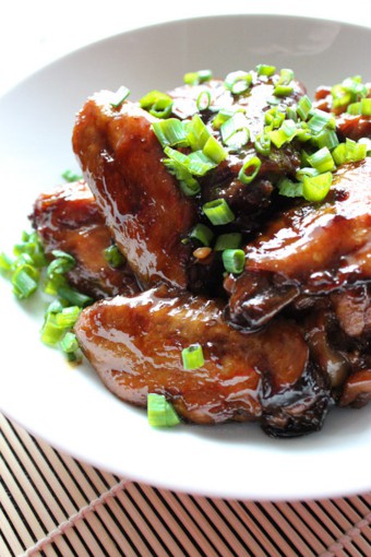 Sugar Braised Chicken Wings
