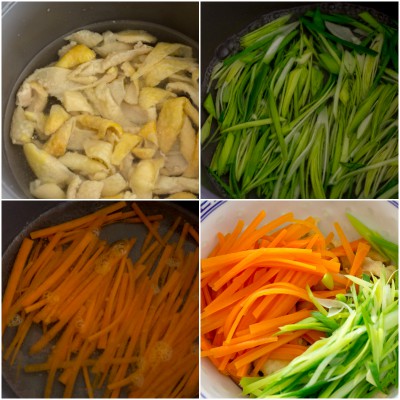Summer Chicken Salad Prep