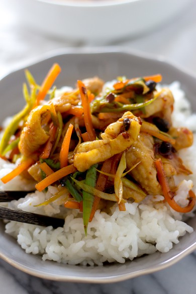 Summer Chicken Skin Salad
