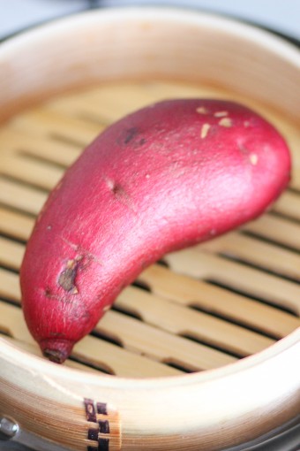 Steamed Sweet Potato