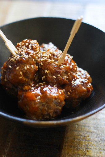 Sweet and Sour Meatballs Picture