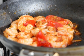 Stir-fried Shrimp