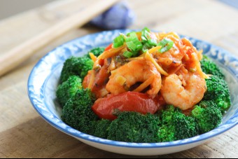 Shrimp and Broccoli Stir-fry Image