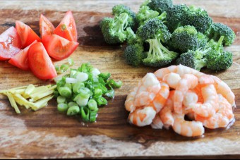 Shrimp and Broccoli Stir-fry Ingredients