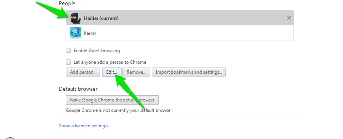 Switch-Chrome-User-Profile