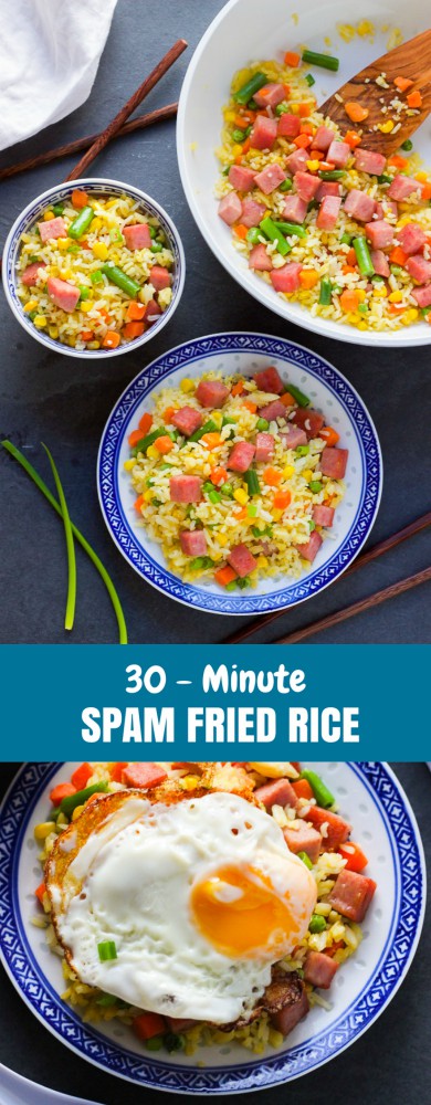 TASTY SPAM FRIED RICE FOR PINTEREST